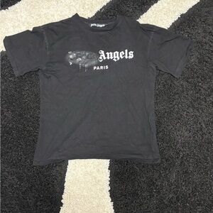 Palm Angels Kids Black T-Shirt